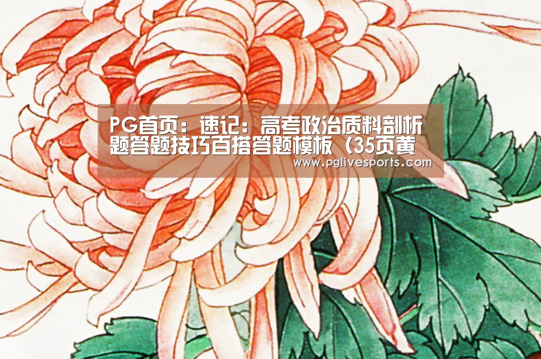 PG首页:速记:高考政治质料剖析题答题技巧百搭答题模板(35页黄金版)(图2) PG电子